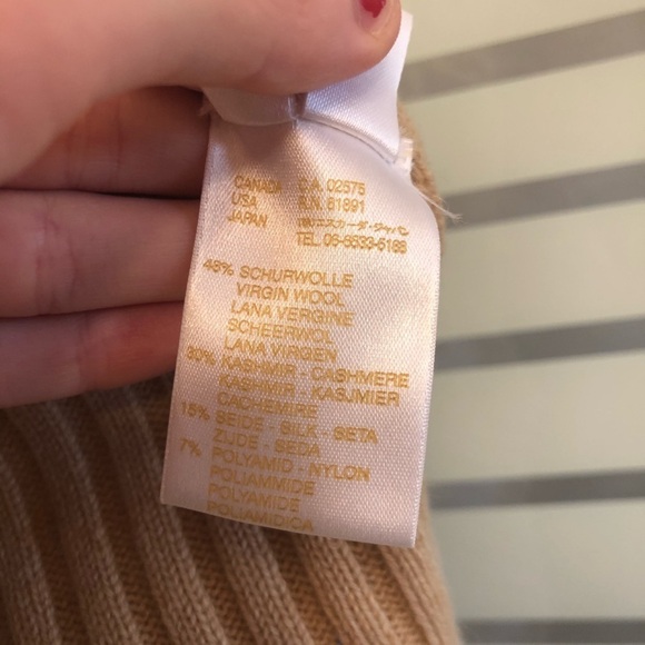 ESCADA  | Tan knit button up cardigan - Picture 6 of 8